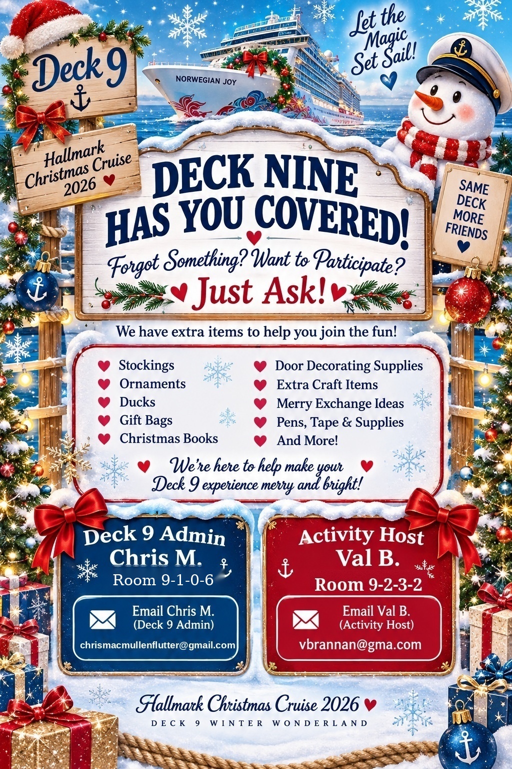 Deck 9 Has You Covered