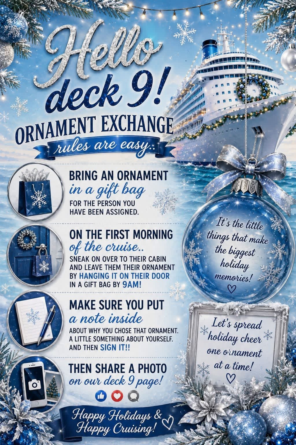 Deck 9 Ornament Exchange