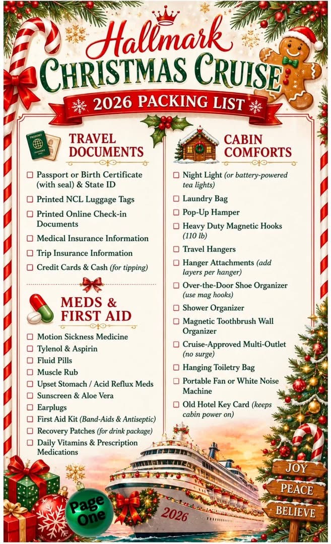 2026 Packing List